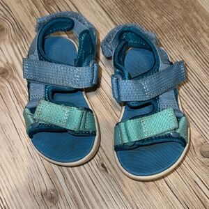 Cat & Jack Teal and Aqua Kids Sandals